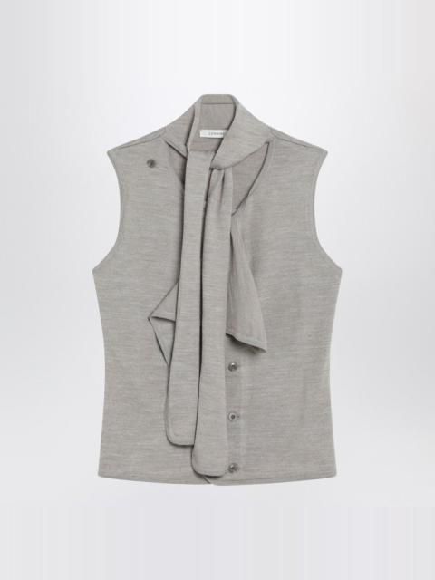 Lemaire Taupe Wool Blend Waistcoat Women