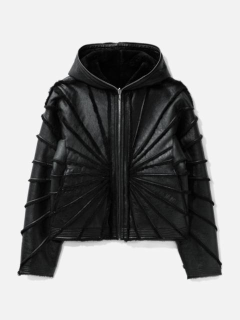 Rick Owens JUMBO HOODED PETER JACKET