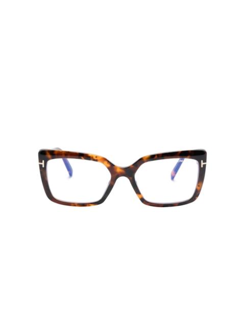 TOM FORD FT5991B rectangle-frame glasses