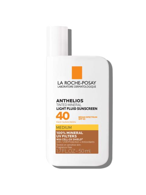 LA ROCHE-POSAY Anthelios Mineral Tinted Sunscreen for Face with SPF