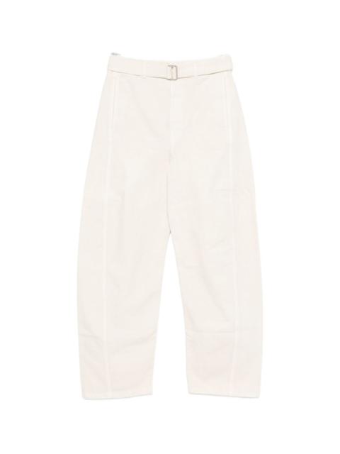 Lemaire Twisted denim cotton jeans