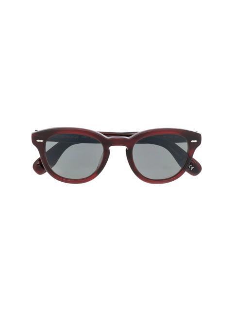 Oliver Peoples marble-effect sunglasses