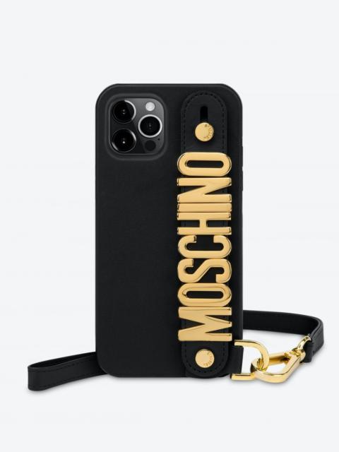 Moschino LETTERING LOGO IPHONE 12 PRO MAX COVER