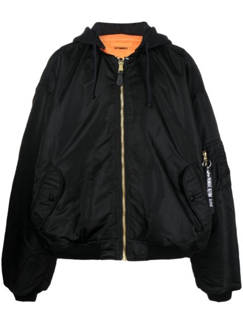 VETEMENTS oversize bomber jacket