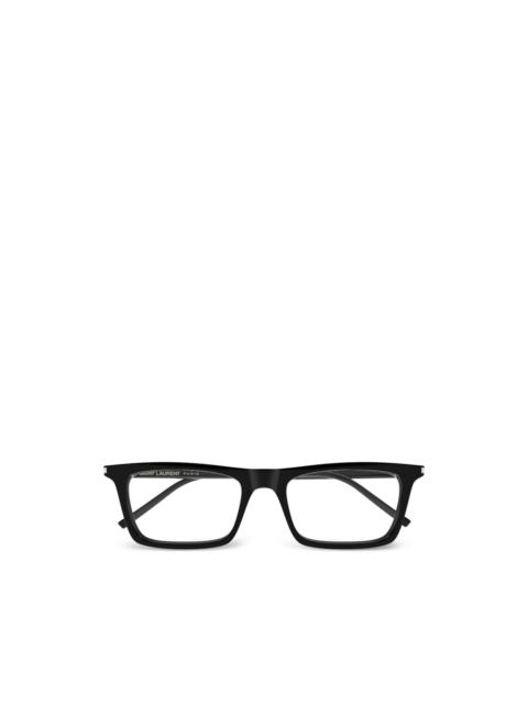 SAINT LAURENT Betty rectangle-frame glasses