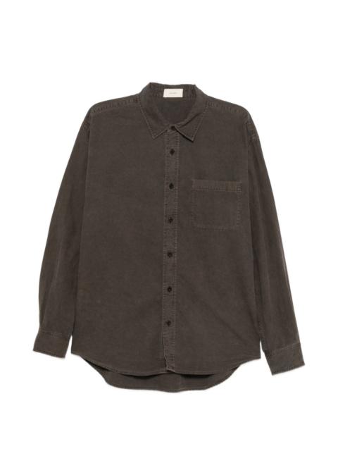 The Row Sadel chest-pocket button-down shirt