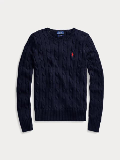 Polo Ralph Lauren Cable-Knit Cotton Crewneck Sweater