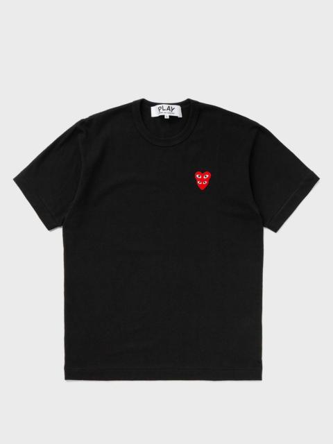 Comme des Garçons PLAY T-SHIRT DOUBLE RED EMBLEM KNIT