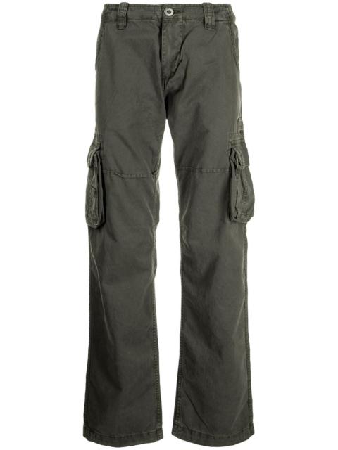 ALPHA INDUSTRIES straight-leg cargo trousers