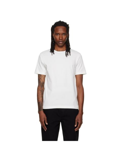 Merz b. Schwanen White 2M15 'Mid-Century Machine' Refined Fit T-shirt