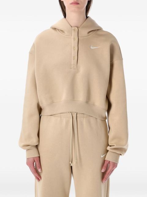 Nike half-button hoodie