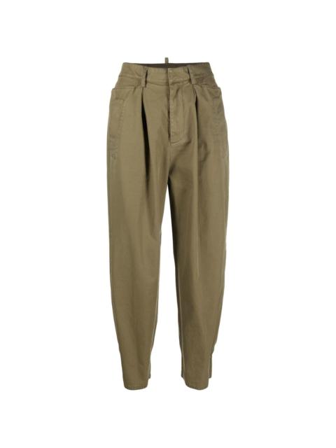 DSQUARED2 cotton tapered trousers