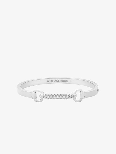 MICHAEL KORS Pavé Horsebit Bangle