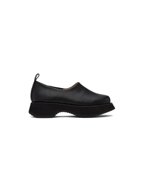 REIKE NEN Black Platform Clean Loafers