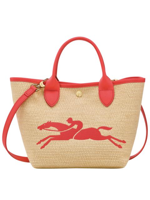 Longchamp Le Panier Pliage S Basket bag Strawberry - Canvas