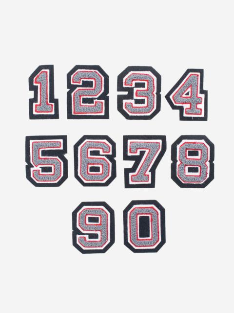 Iron Heart IHP-CH-NUM CHENILLE PATCHES - NUMERALS