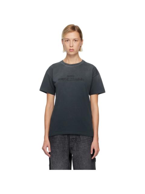 Maison Margiela Black Reverse Logo T-shirt