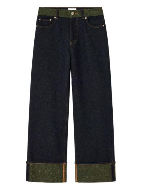 GANNI buttoned jeans