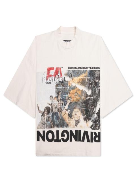 RRR123 CRITICAL PROXIMITY TEE - MAX WHITE