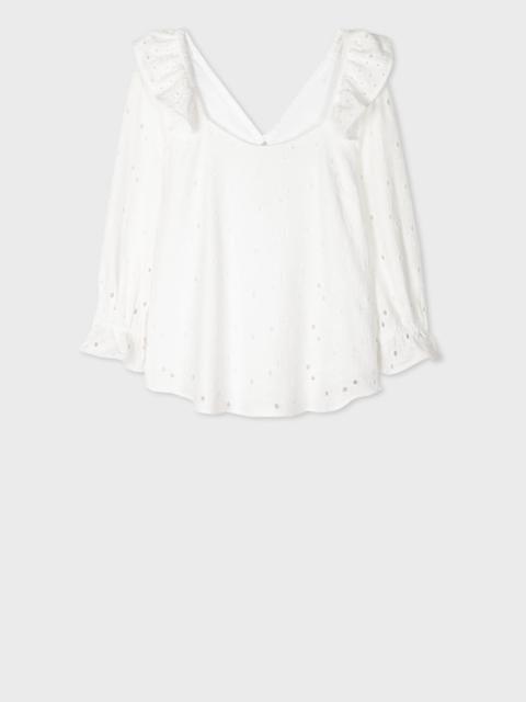 Paul Smith Broderie Anglaise Top