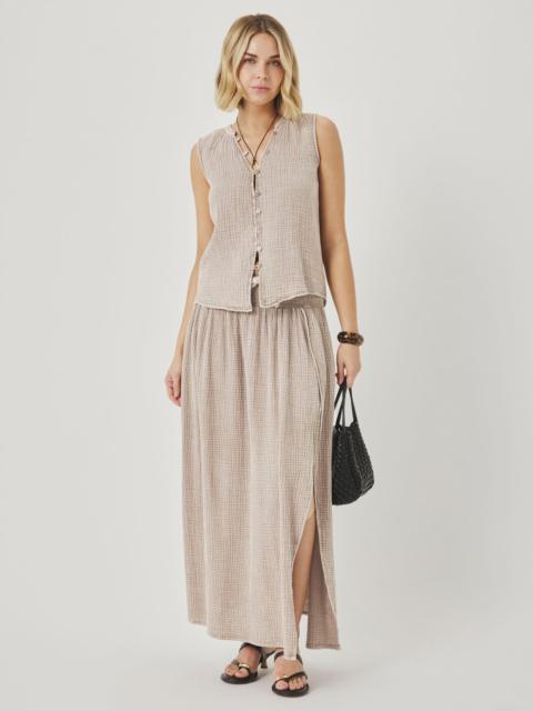 Splendid Ava Gauze Maxi Skirt