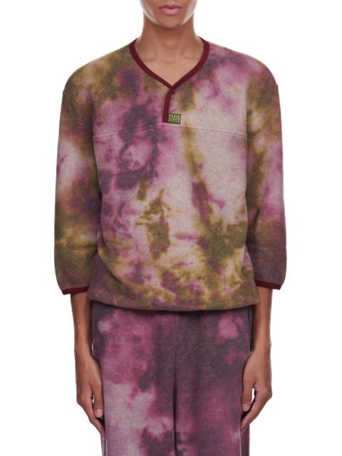 Kapital Tie-Dye Fleece Sweater