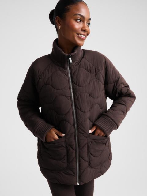 BEYOND YOGA Roam Quilted Reversible Jacket