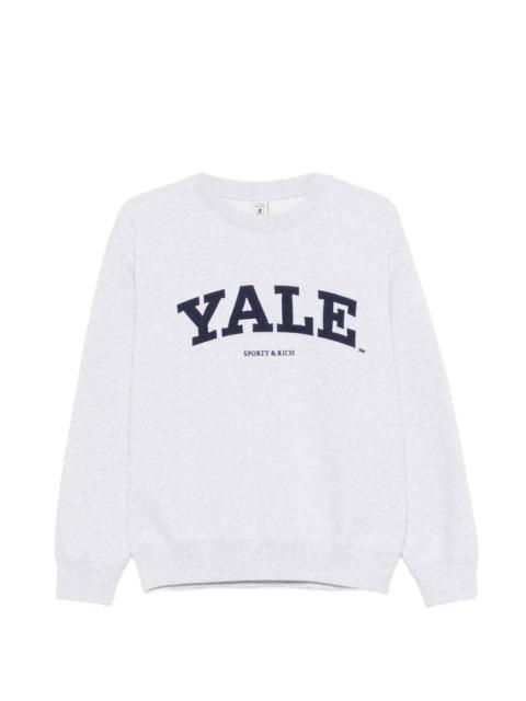 Sporty & Rich letter crewneck sweatshirt