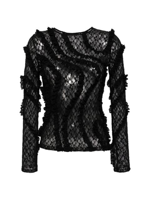 ruffle T-shirt