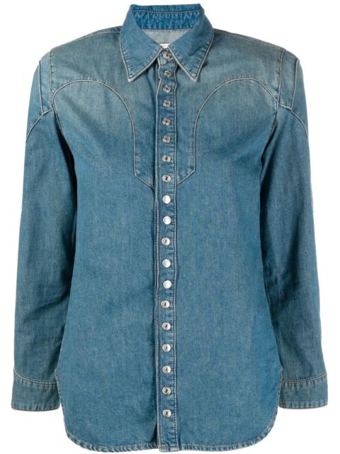 Zadig & Voltaire Thelmus long-sleeve denim shirt