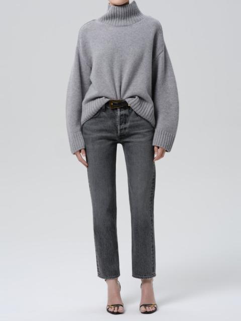 Citizens of Humanity Scout Turtleneck Sweater In Heather Grey