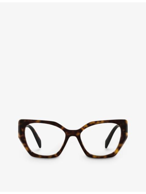 Prada PR 18WV square-framed acetate glasses