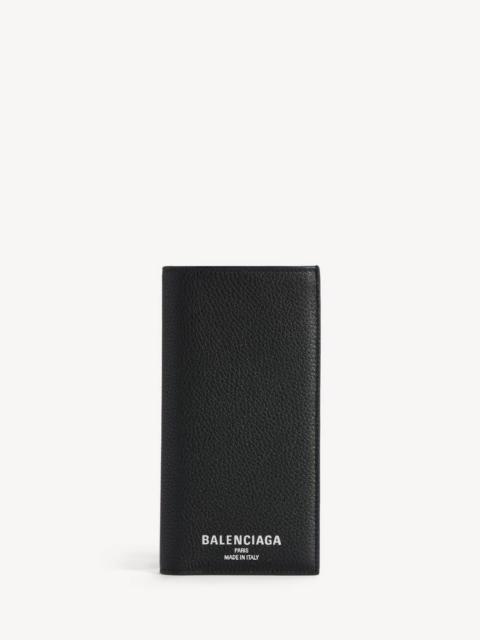 BALENCIAGA Men's Credit Long Wallet in Black