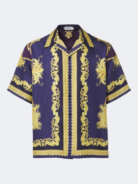 VERSACE Barocco silk twill shirt
