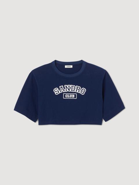 Sandro CROPPED T-SHIRT