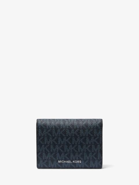 MICHAEL KORS Cooper Signature Logo Print Wallet