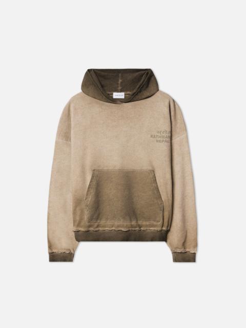 John Elliott NEPAL TUCK TERRY HOODIE