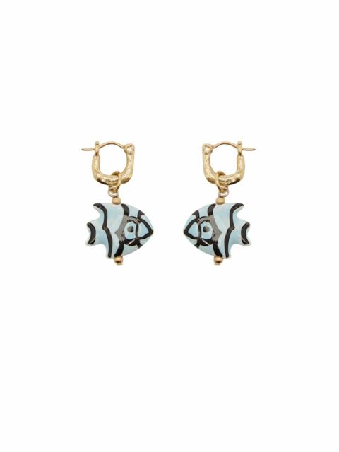 ALÉMAIS Calypso Ceramic Fish Earrings