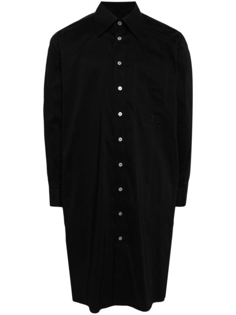 MM6 Maison Margiela graphic-print cotton blend shirt