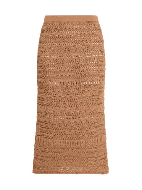 FABIANA FILIPPI Women's Sequined Cotton-Linen Pencil Skirt - Vimini