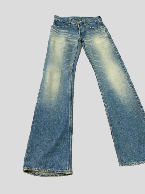 기타 브랜드 Japanese Brand × Vintage - Flared Vintage Japan Brand Selvadge Acid Wash Boot Cut Denim