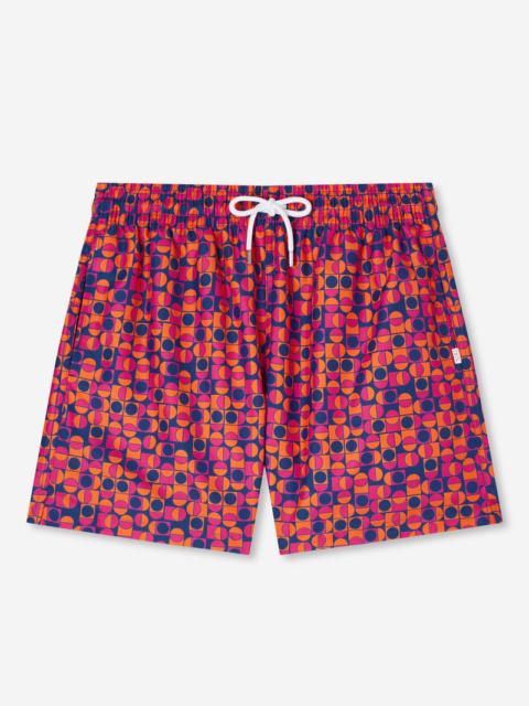 Derek Rose Men's Short Swim Shorts Tropez 13 Multi