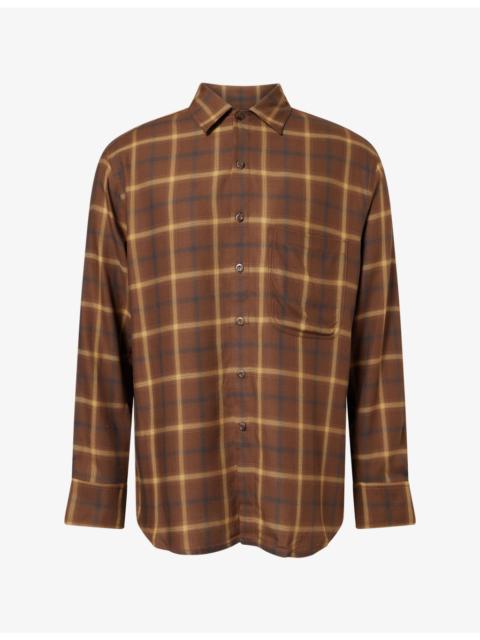 Song for the Mute Still Life Checked Woven Shirt