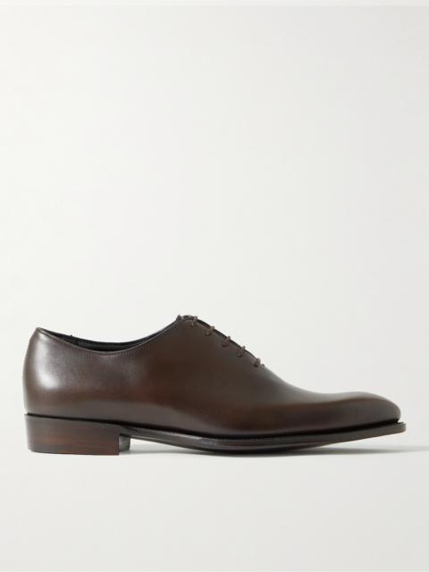 GEORGE CLEVERLEY Merlin Whole-Cut Leather Oxford Shoes