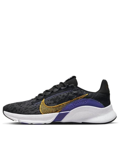 Nike (WMNS) Nike SuperRep Go 3 Next Nature Flyknit 'Black Yellow Ochre' DQ0305-001
