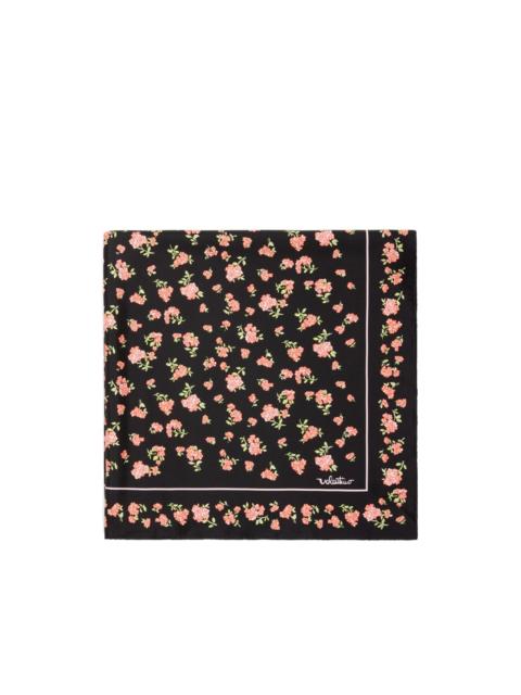 Valentino mazzetto coriandolo silk scarf