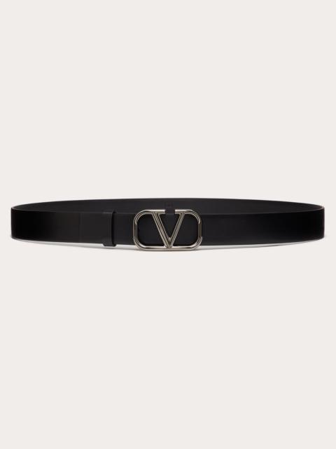Valentino VLogo Signature Calfskin Belt