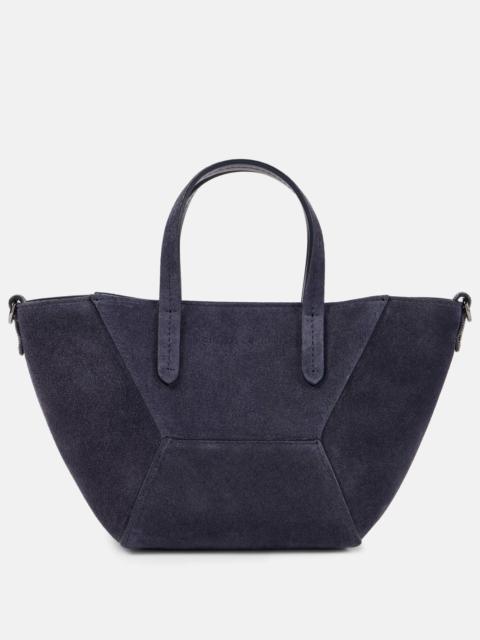 Brunello Cucinelli suede tote bag