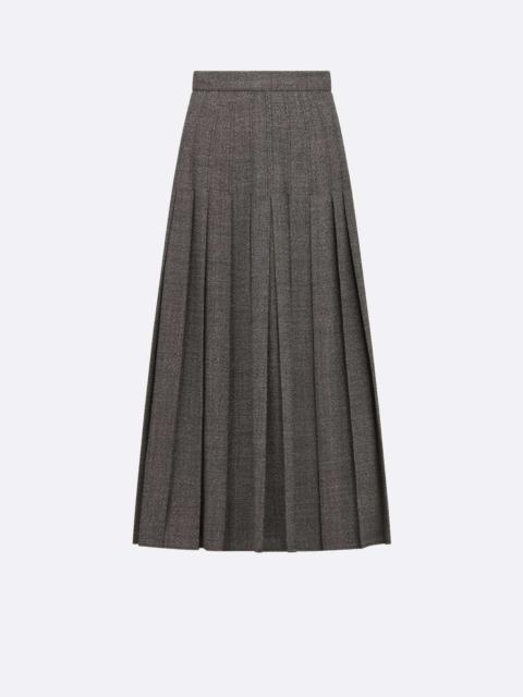 Dior Pleated Mid-Length Skirt