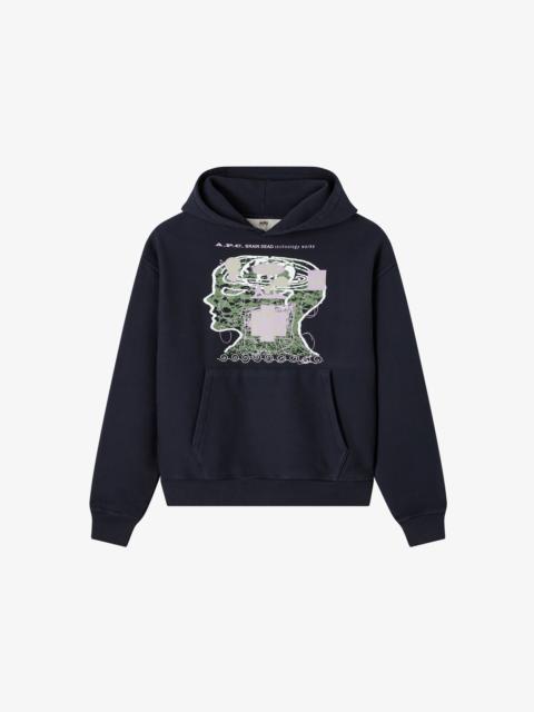 A.P.C. A.P.C. X BRAIN DEAD TECHNOLOGY WORKS HOODIE